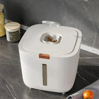 Grain Dispenser Airtight Seal & One-Press Dispense