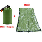 Emergency Sleeping Bag Reflective & Waterproof Packable Pouch
