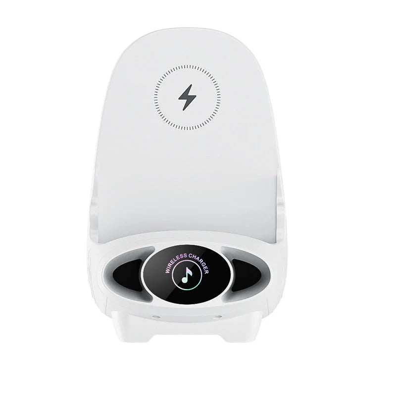 Wireless Phone Holder 15W Fast Charging Adjustable Angle