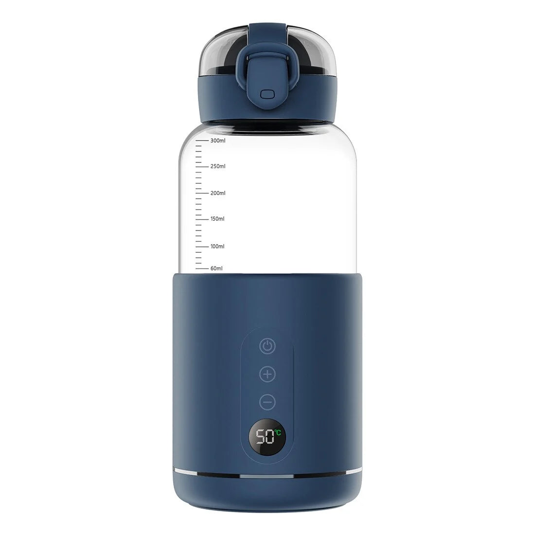 Baby Bottle Warmer USB-C Rechargeable Borosilicate Glass