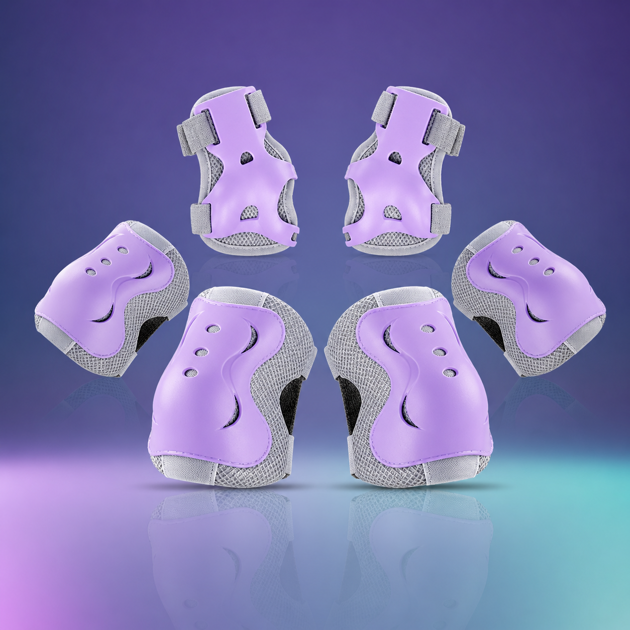 Adjustable Protective Set for Kids – Knee, Elbow, and Wrist Pads