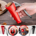 Kitchen Nutcracker Ergonomic One-Hand Aluminum Shell Catcher