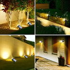 Solar-Powered Weather-Resistant Garden Projector Light (55 cm)