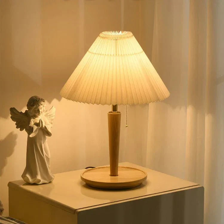 Classic Wood Desk Lamp