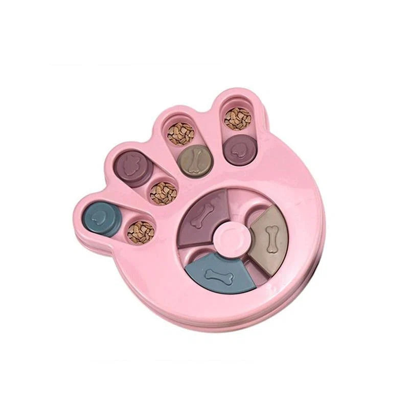 Dog Puzzle Trainer Interactive Sliding Treat Puzzle