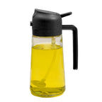 Oil Sprayer Precision Dispensing Glass Bottle 470 ml