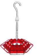 Hanging Feeder for Hummingbirds with Nectar Tray and Ant Guard