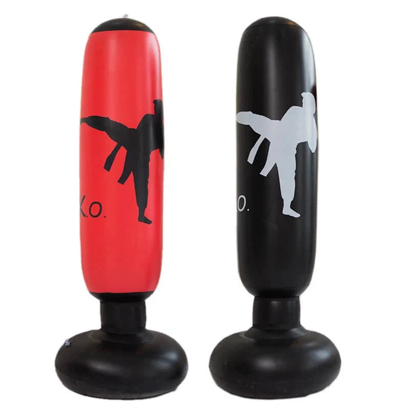 Punching Bag Freestanding Inflatable Water Or Sand Fillable Base