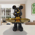 Decorative Bear Storage Figurine Resin Bowl