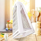 Kitchen Grater Double-Sided Stainless Steel With Collection Tray