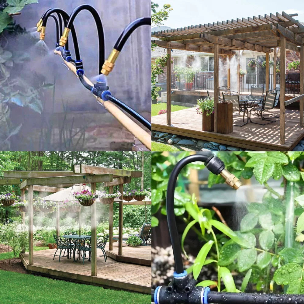 Garden Irrigation System Programmable Timer & Rain Sensor