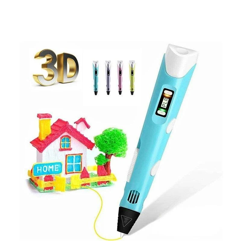 3D Printing Pen Odorless PLA & Adjustable Temperature