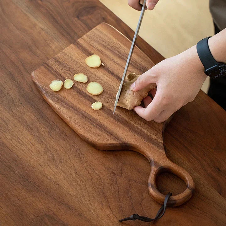 Cutting Boards Solid Walnut Double-Sided Set of 2