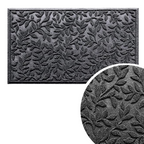 Non-Slip Doormat with Raised Pattern for Enhanced Traction