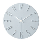 Contemporary Wall Clock with Minimalist Gold Aesthetic