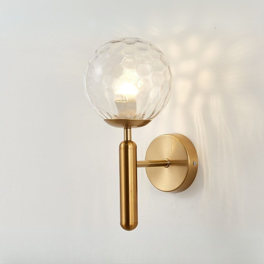 Northern Style Sphere Wall Light Fixture