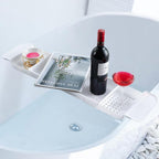Adjustable Bath Caddy Tray for Bathtubs