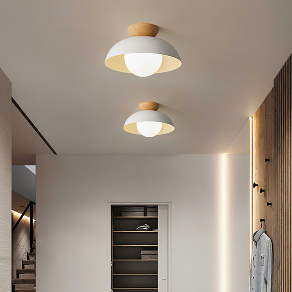 Ceiling Light in Nordic Dome Shape | Contemporary Minimalist Style