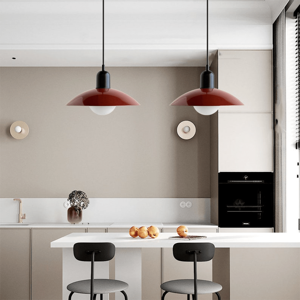 Colourful Modern Pendant Lamp – Bauhaus Style Ceiling Light
