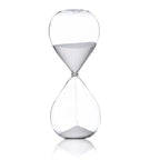 Elegant Glass Sand Timer with Adjustable Time Settings – Home and Office Decor