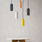 Elegant Ribbed White Pendant Light for Stylish Kitchens