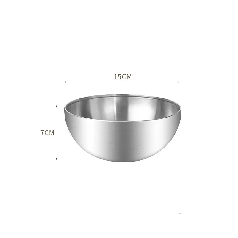 ElegantNest 5-Piece Stainless Steel Mixing Bowl Set