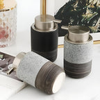 Ceramic Soap Dispenser in Minimalist Design