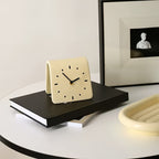 Tranquil Timekeeper: Modern Ceramic Desk Clock for Any Space