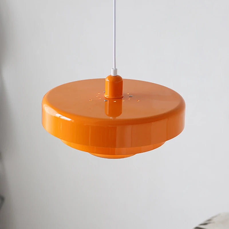 Sculpted Metal Pendant Lighting Fixture