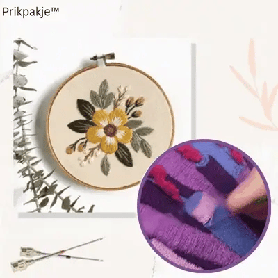 Embroidery Needle Set Interchangeable Color Coded Stainless Steel