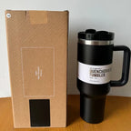 Insulated Tumbler 1.2L Stainless Steel Handle Lid