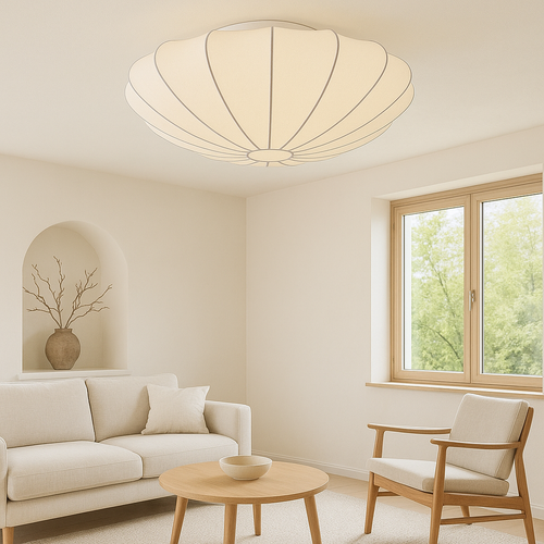 Ceiling Light with Soft Glow Design Inspired by Petals