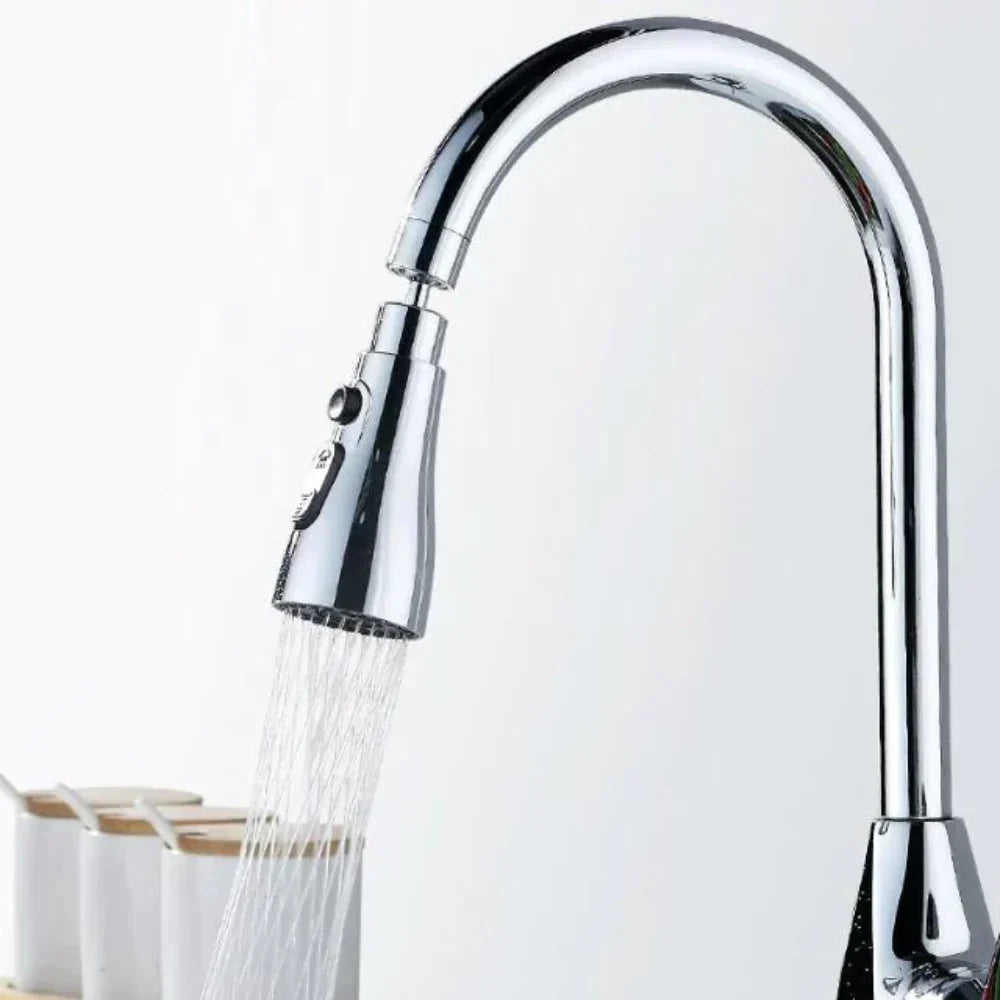 Faucet Adapter 360° Swivel & Three Flow Settings