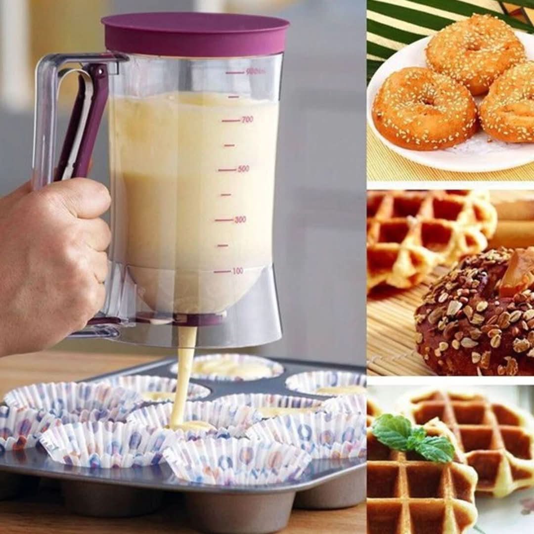 Batter Dispenser Precise Pouring & Measurements 1 L Capacity