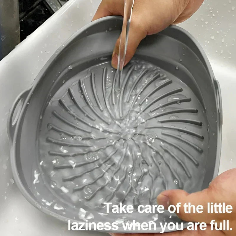 Air Fryer Silicone Mat Heat-Resistant Non-Slip Dishwasher Safe