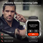 Smartwatch Rugged IP67 Long Battery Life Call & SOS
