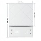 Digital Kitchen Scale High-Precision Tare & Timer