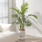 Self-Watering Planter with Water Level Indicator – Modern Wine Glass Shape