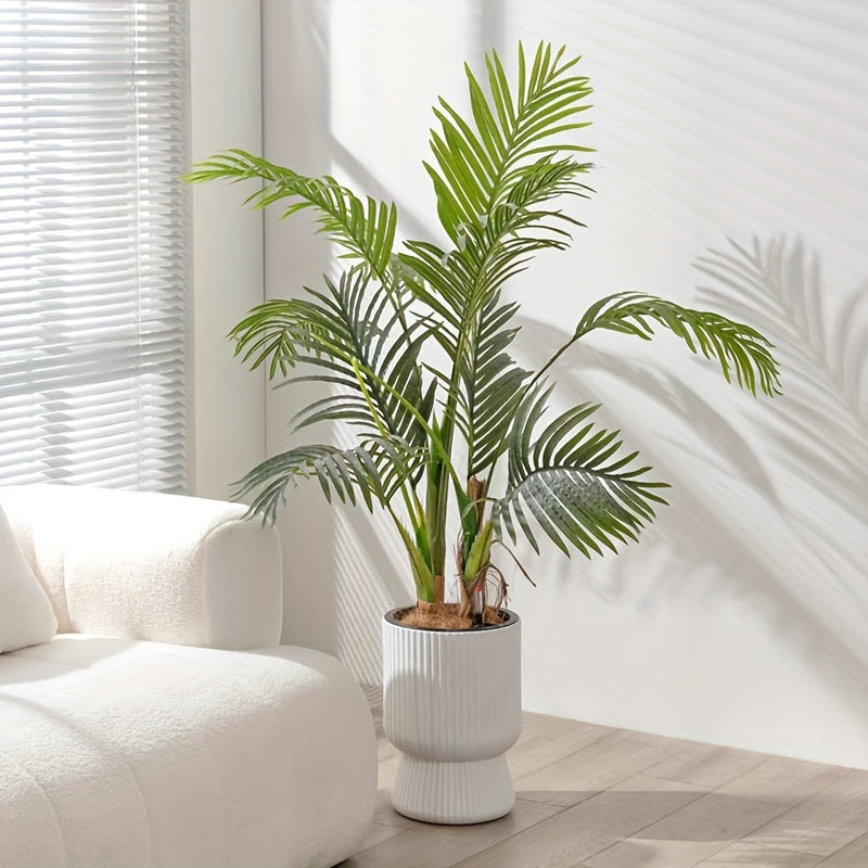 Self-Watering Planter with Water Level Indicator – Modern Wine Glass Shape