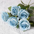 Red Rose Bouquet - Artificial Floral Arrangement for Mother's Day Decor