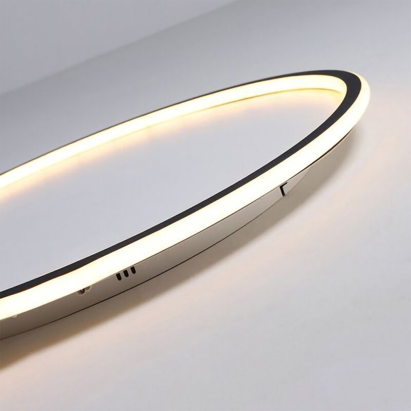 Round Slim Indoor Ceiling Lamp – Modern LED Flush Mount Light