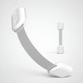 Childproof Adhesive Strap Locks for Cabinets and Drawers