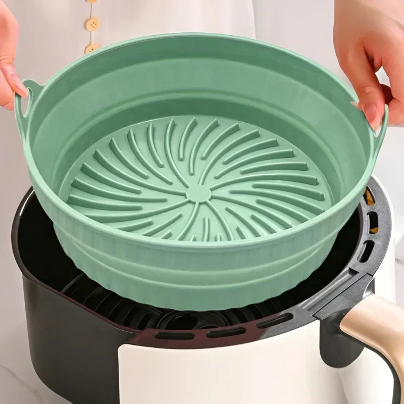 Air Fryer Silicone Mat Heat-Resistant Non-Slip Dishwasher Safe