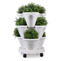 Plant Planter 4-Tier Stackable Self-Watering