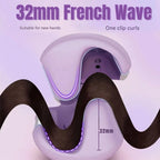 Curling Iron Ceramic & Ionic Adjustable Temp