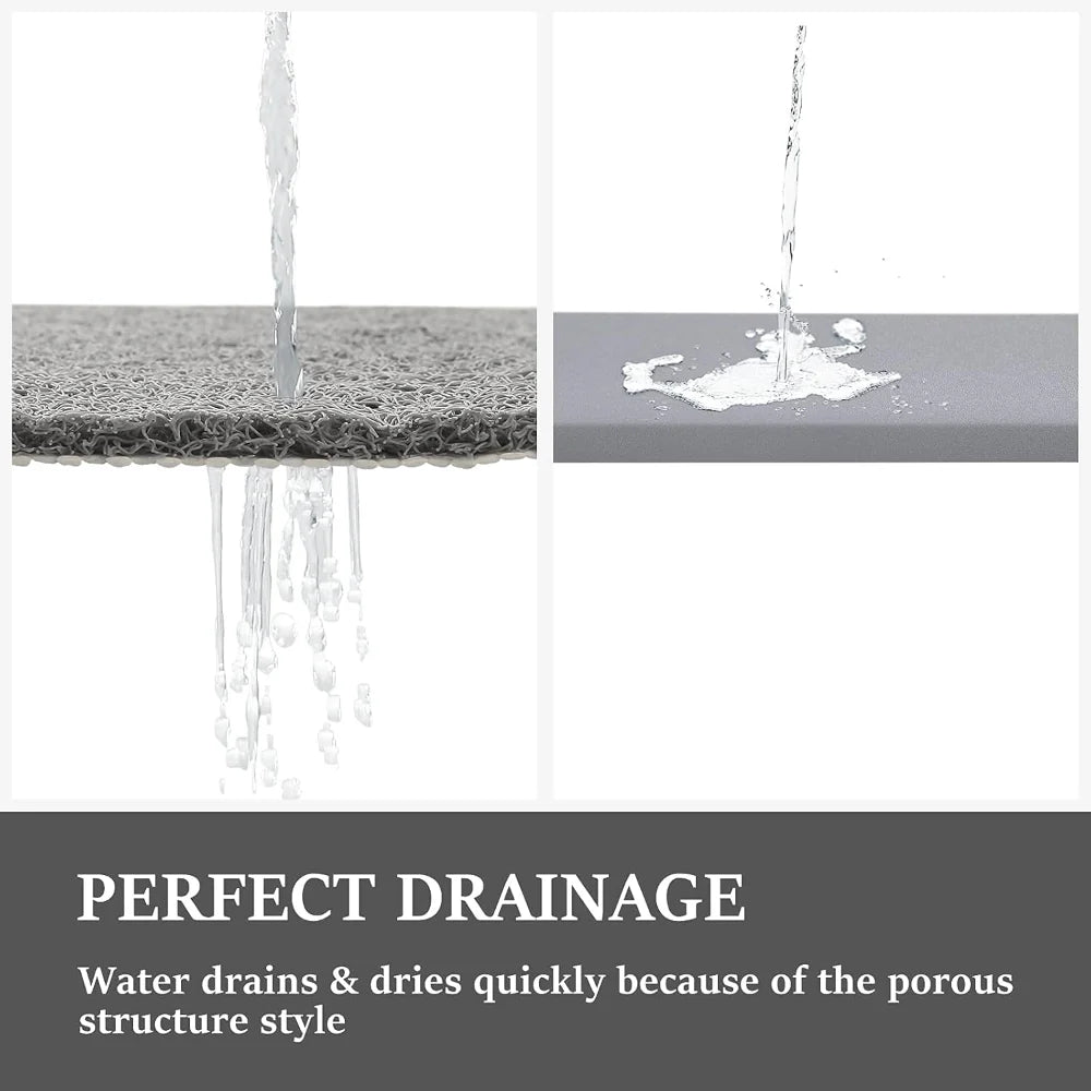 Quick Dry Non-Slip Floor Rug for Bath and Shower