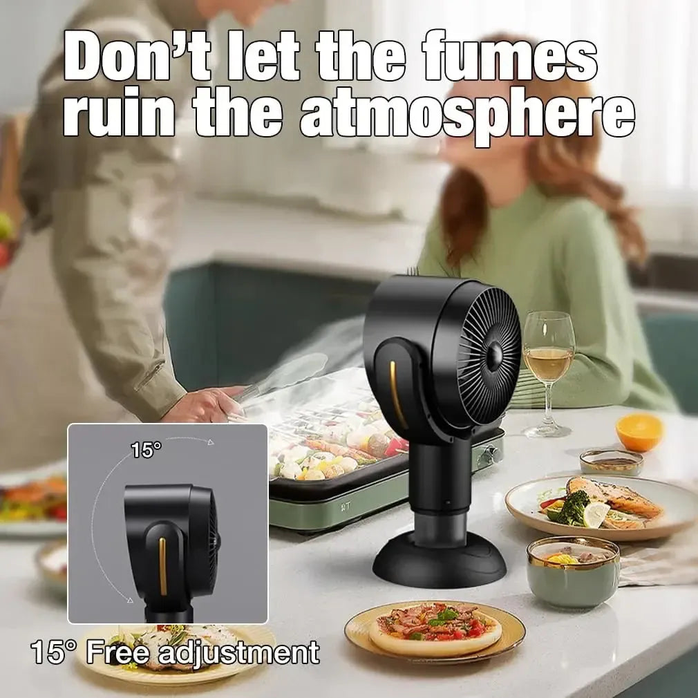 Versatile Portable Ventilation System with Adjustable Fan Speed