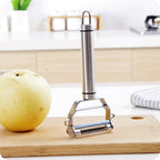 Vegetable Peeler Dual Blade Stainless Steel Ergonomic Safety Handle