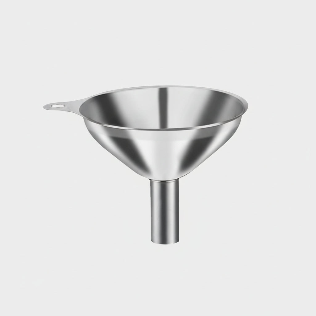 3-Piece Stainless Steel Funnel Set for Kitchen Bottles and Spices