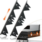 Sleek Stainless Steel Kitchen Gap Shields
